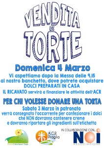 Vendita torte 4-3-2018